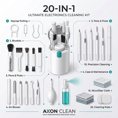 SmartClean™ 20-in-1 Electronics Cleaning Kit