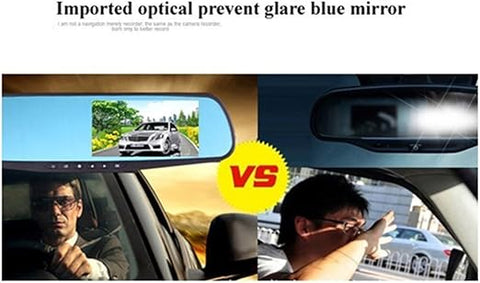 Vehicle Blackbox DVR with Full 1080 HD Touch Screen Rear View Camera