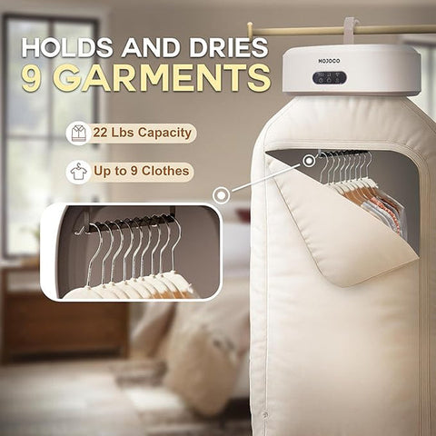 🌟 Portable Clothes Dryer – Fast Drying, UV Sanitizing & Space-Saving Laundry Solution 👕✨