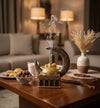 Islamic Crescent Moon & Lantern Decorative Showpiece