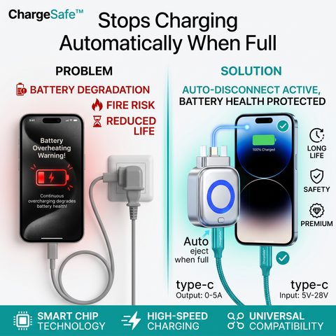 ChargeSafe™ Battery Protection Smart Charger