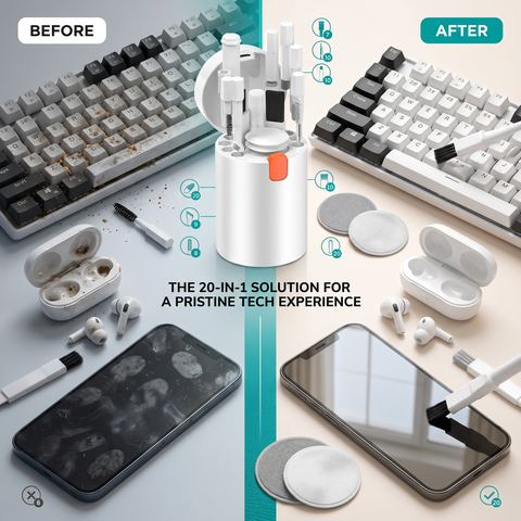 SmartClean™ 20-in-1 Electronics Cleaning Kit